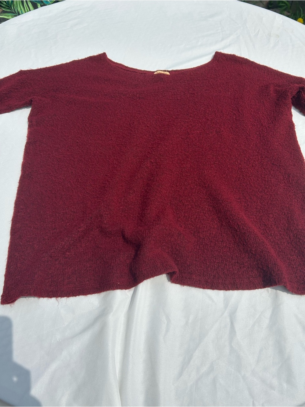 Piko 1988 Deep Wine Crewneck Sweater